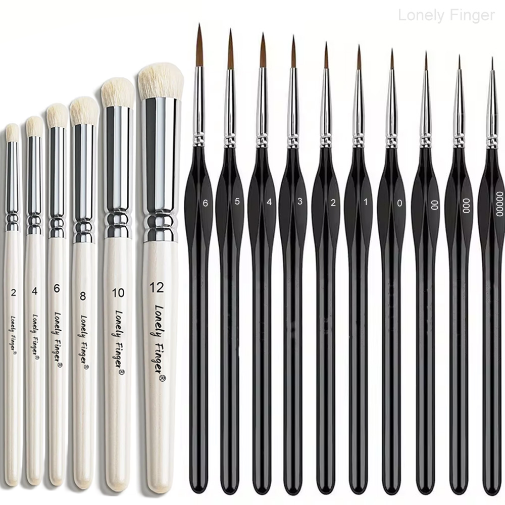 Model Kit Paint Set - Dry Brush Miniature Painting, Dry Brush