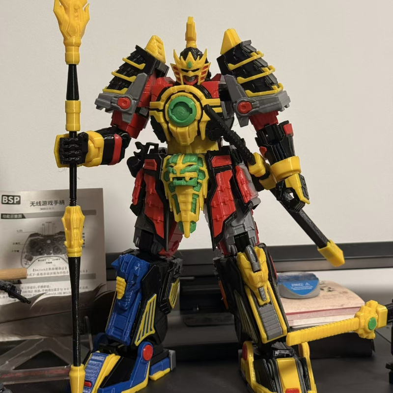 Model Kit Megazord - 3D Printed Mighty Morphin Power Rangers,