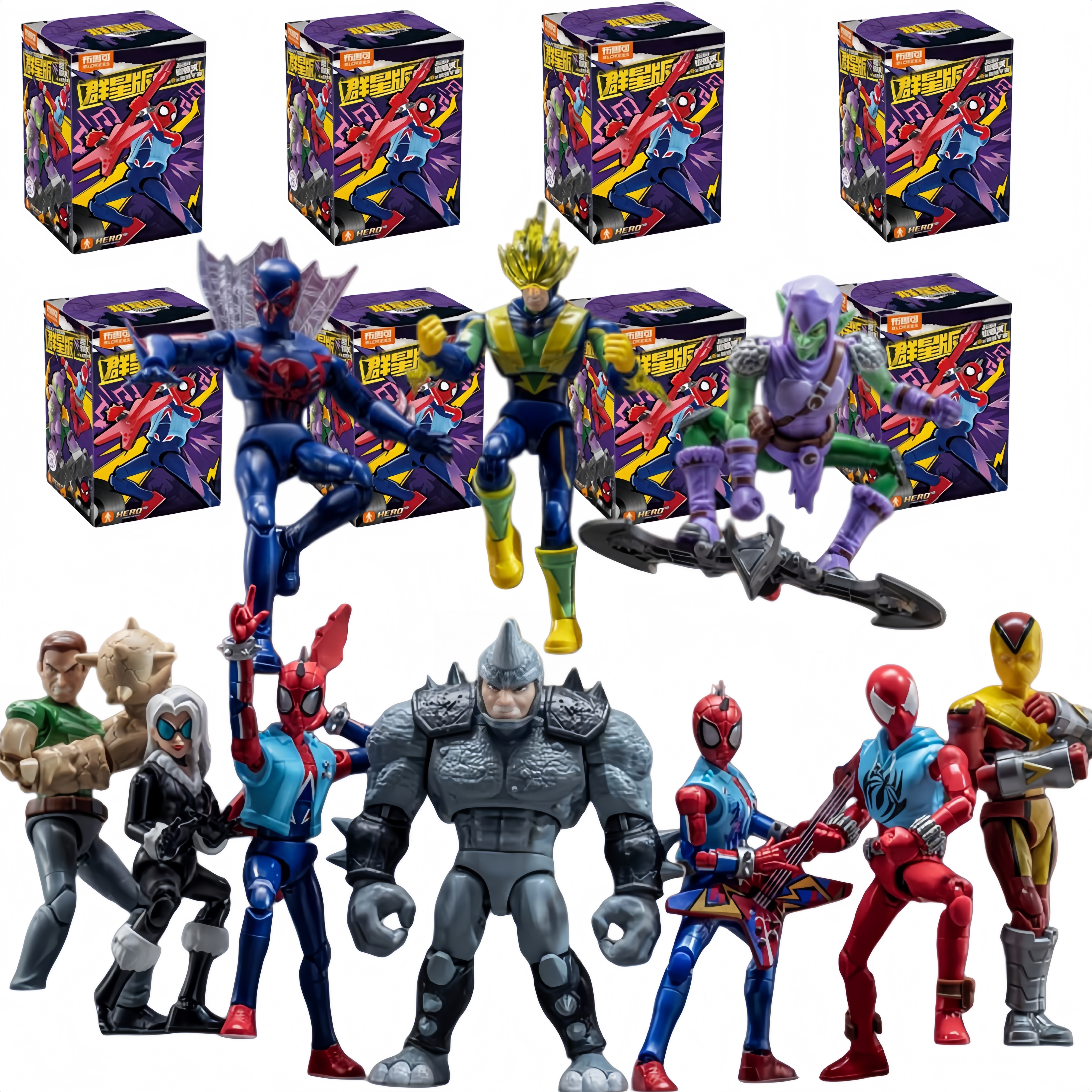 Model Kit Ixchel - Blokees Heroes Galaxy Version 06 Spider-Verse