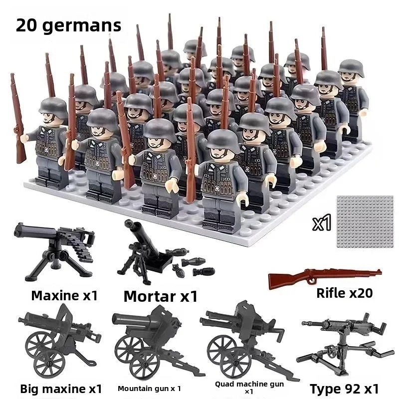 Model Kit Weapons - World War II doll set collection