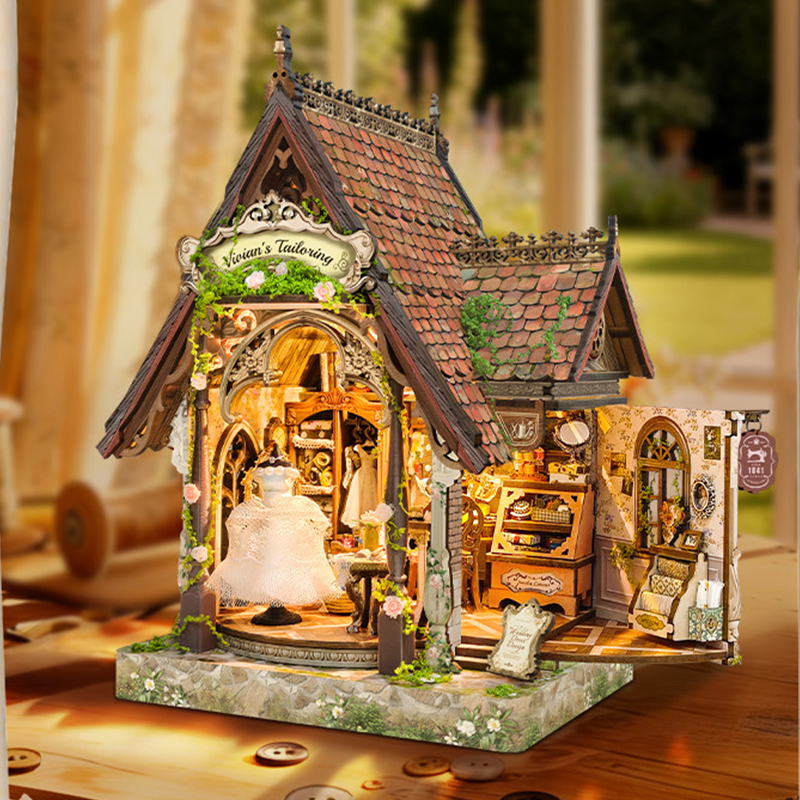 Model Kit Studio - DIY Dream Dress Studio Book Nook