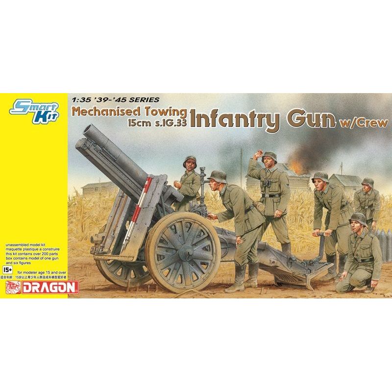 Model Kit Weapons - DRAGON 6261 1/35 Mechanised Towing 15cm
