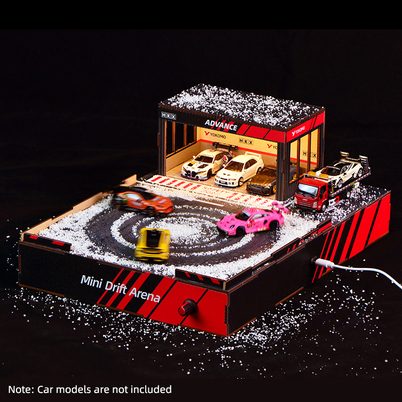 Model Kit Ixchel - 1:64 Scale DIY Drift Track Diorama