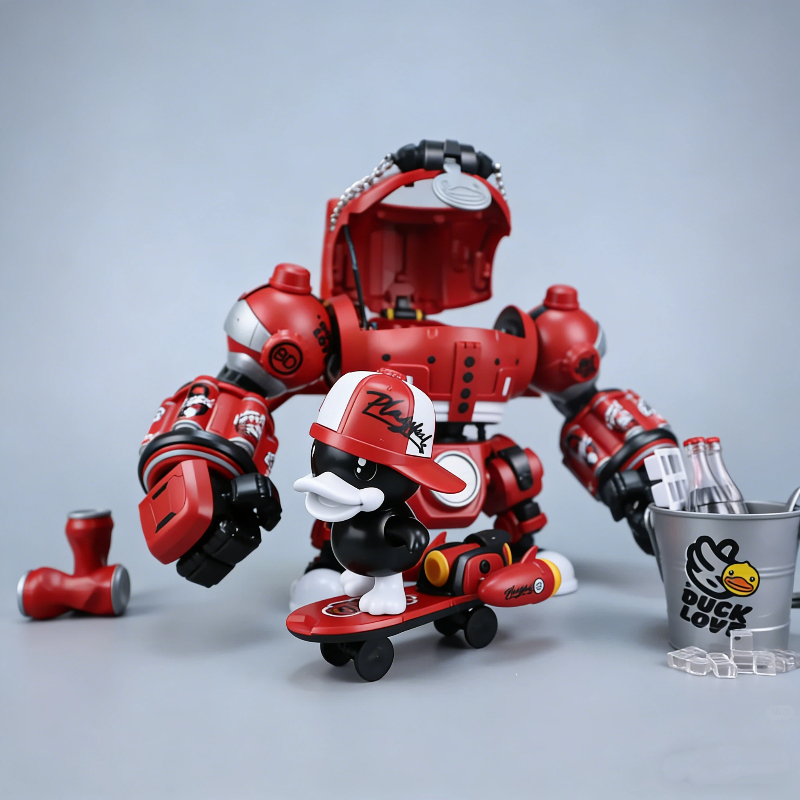 Model Kit Water Decal - B.Duck Hiphop Duck 21cm Mecha Model