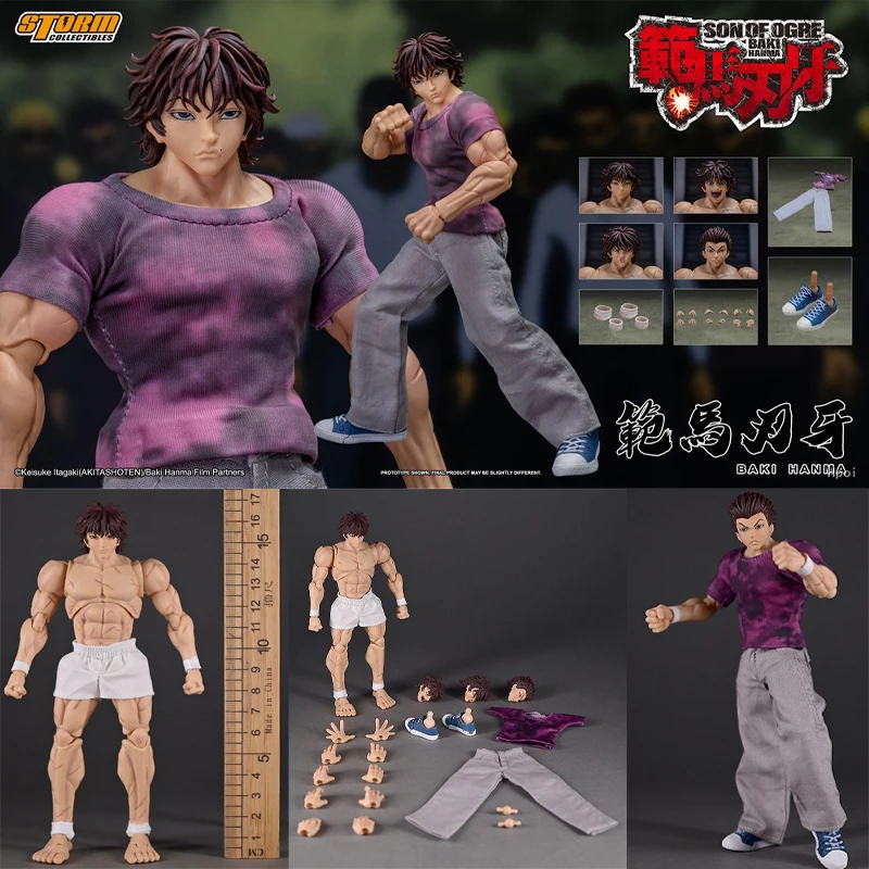 Model Kit Baki - 17cm Baki Hanma Anime Figure Collection