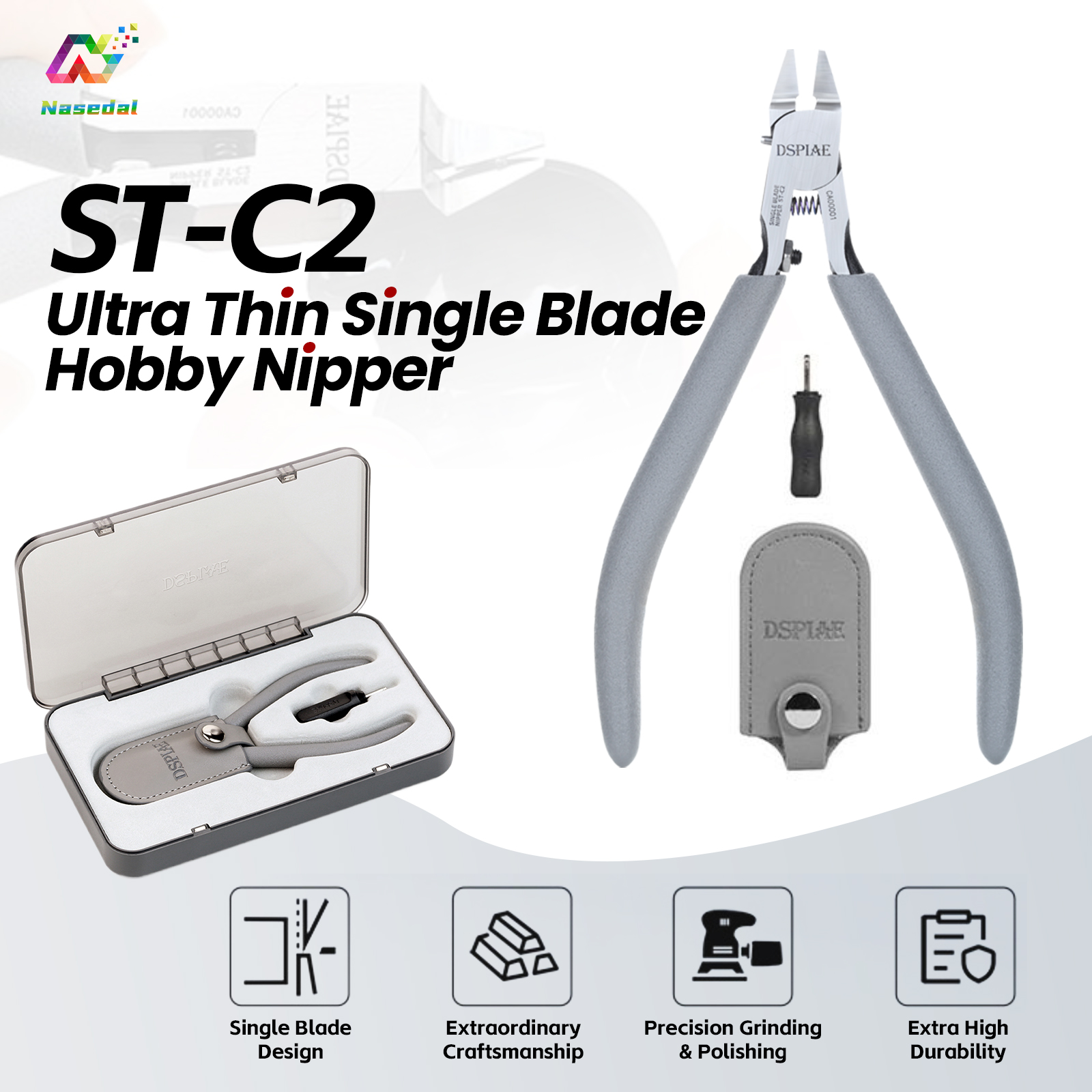 Model Kit Nipper - New DSPIAE ST-C2 Ultra-thin Single Blade