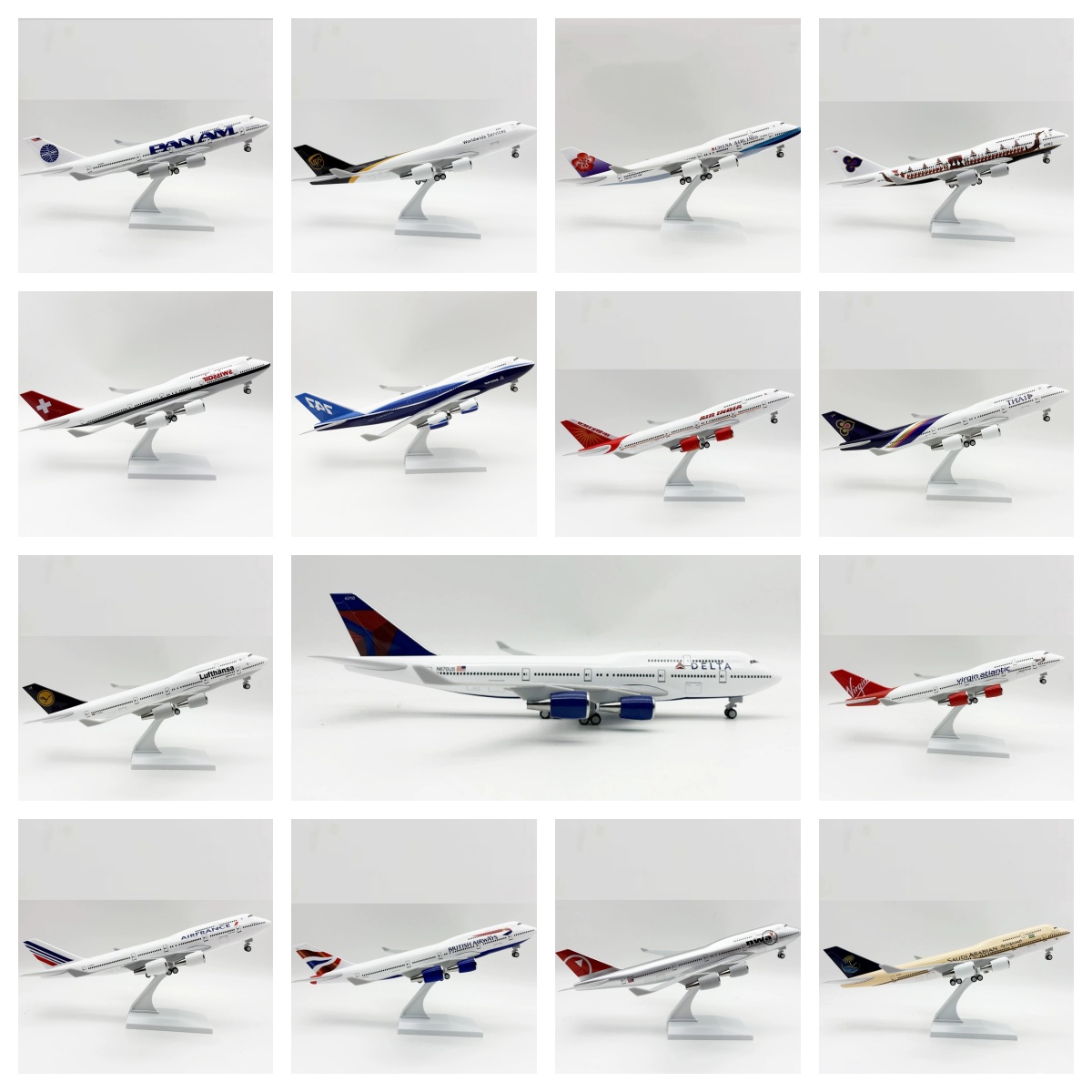 Model Kit Ixchel - 30cm Scale Plane 1/250 B747 Series