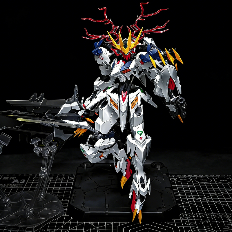 MG 1/100 Fenrir Wolf King Asse - Model Kit Water Decal recensie en prijs