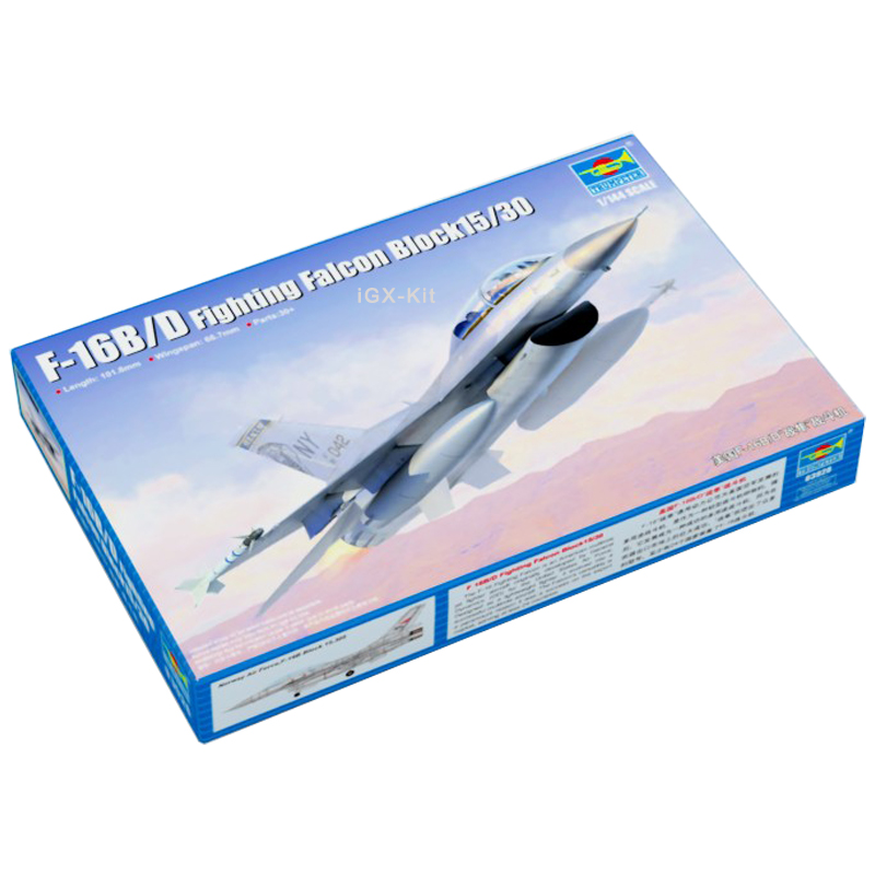 Trumpeter 03920 1/144  US F16  - Model Kit F16 recensie en prijs