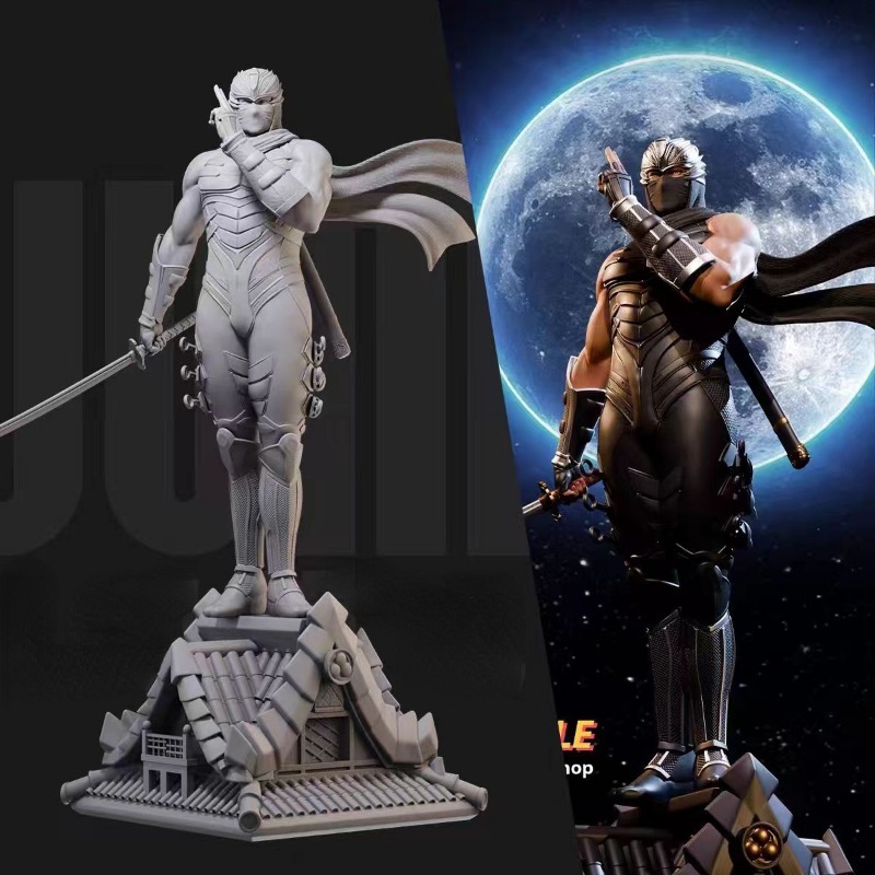 1/24  Miniature Black Robe Nin - Model Kit Baki recensie en prijs