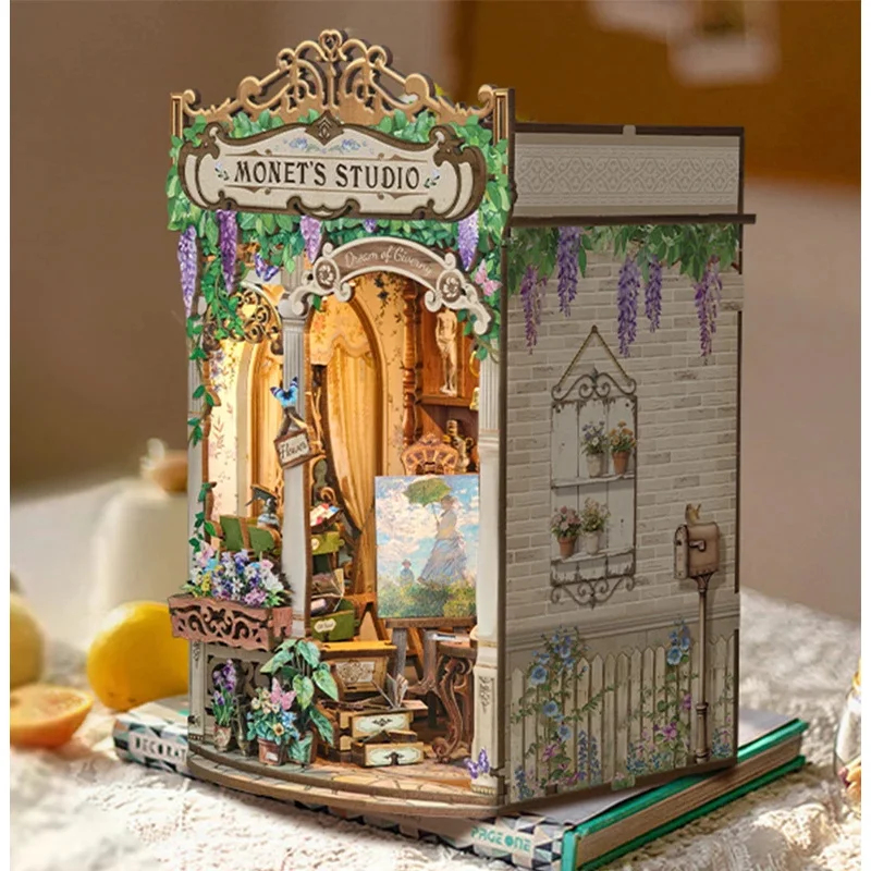 Wooden Monet's Studio Book Noo - Model Kit Studio recensie en prijs
