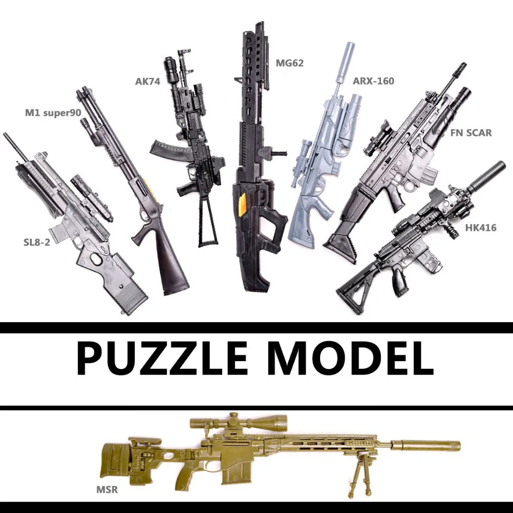 1/6 Assemble Gun Model Machine - Model Kit Weapons recensie en prijs
