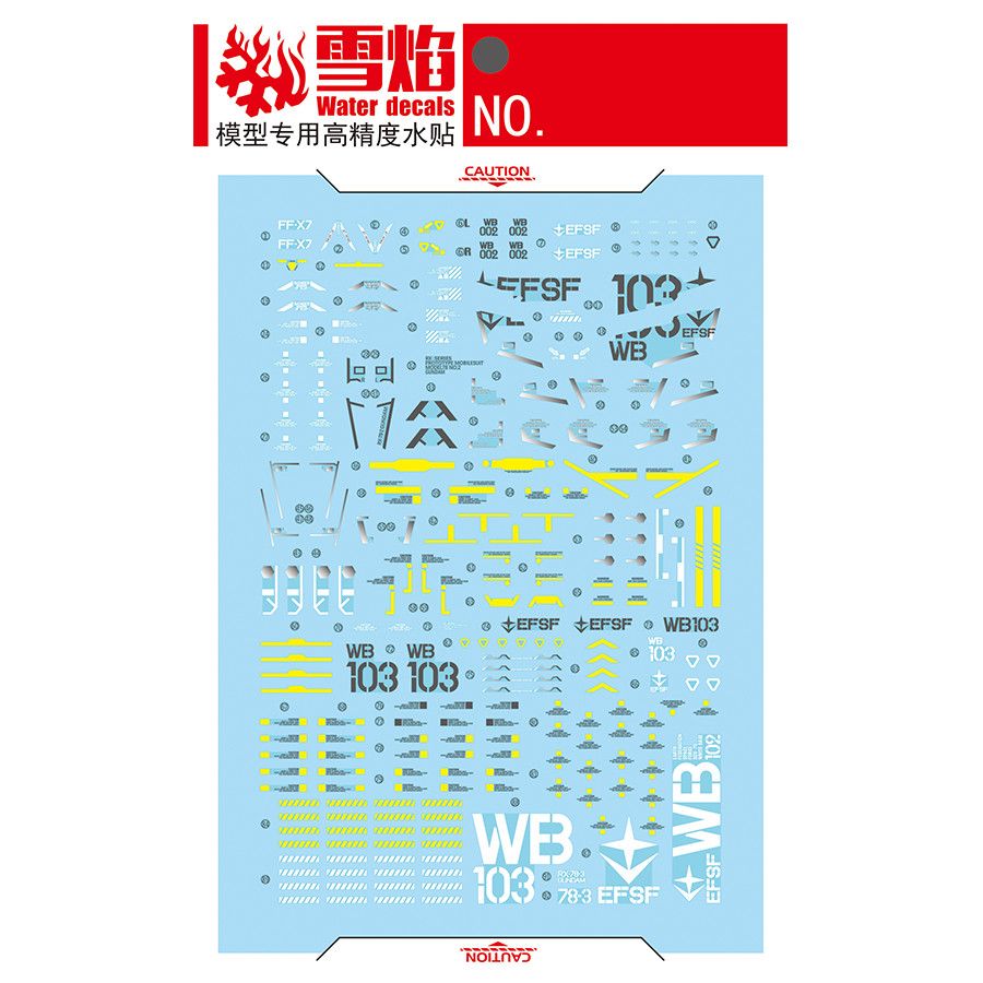 Model Decals  Studio PGU RX-78 - Model Kit Studio recensie en prijs