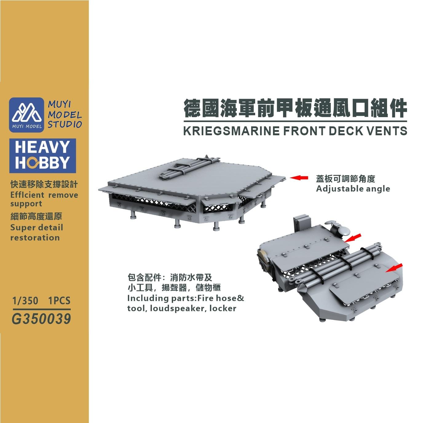 MUYI MODEL STUDIO 1/350 G35003 - Model Kit Studio recensie en prijs