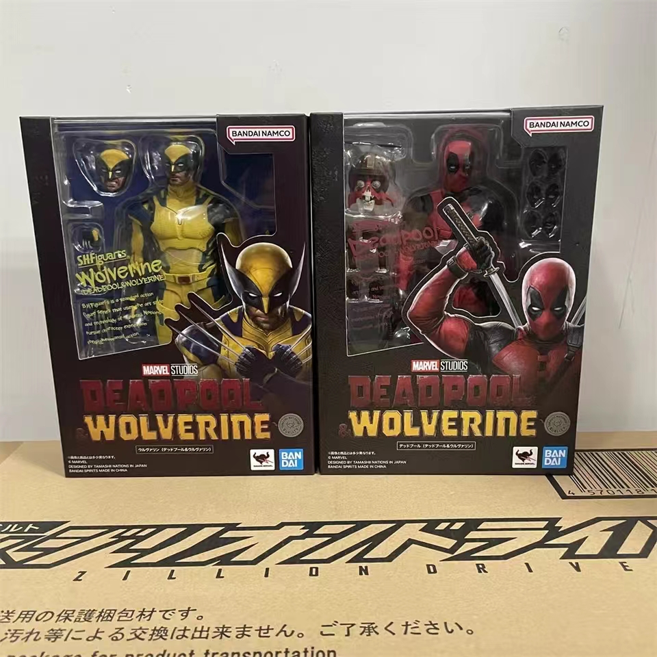 Original box Bandai SHF In sho - Model Kit Wolverine recensie en prijs
