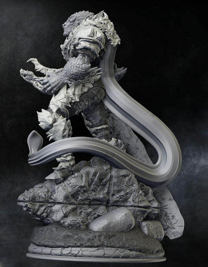 75mm / 100mm Resin Model Kits  - Model Kit Lizard recensie en prijs
