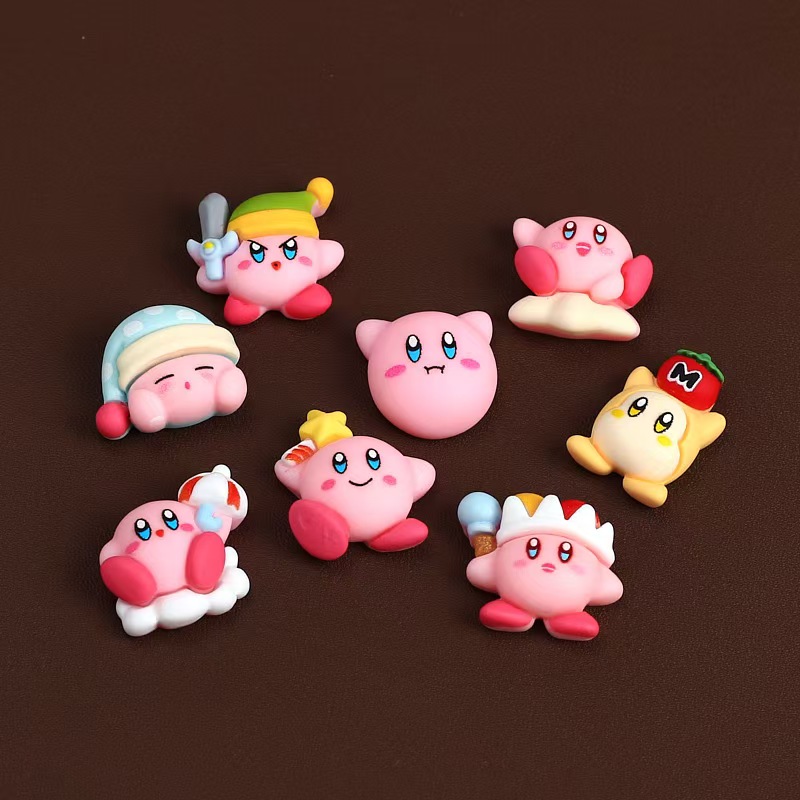 8Pcs/Set Cartoon Cute Anime Fi - Model Kit Kirby recensie en prijs