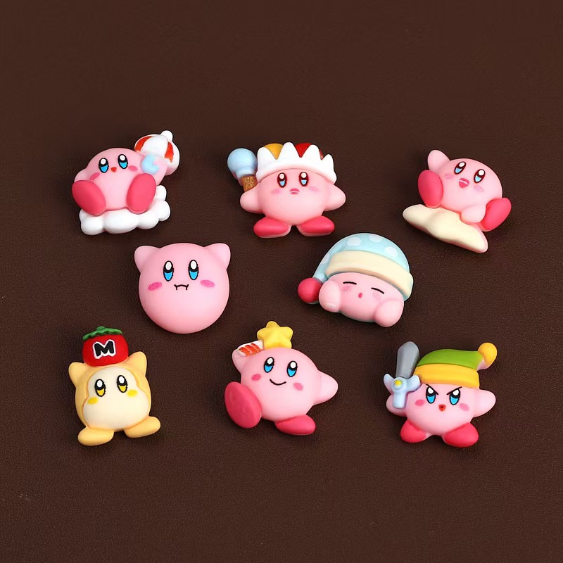8Pcs/Set Cartoon Cute Anime Fi - Model Kit Kirby recensie en prijs