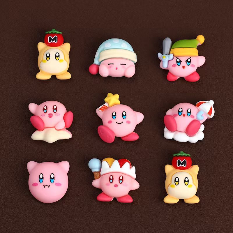 8Pcs/Set Cartoon Cute Anime Fi - Model Kit Kirby recensie en prijs