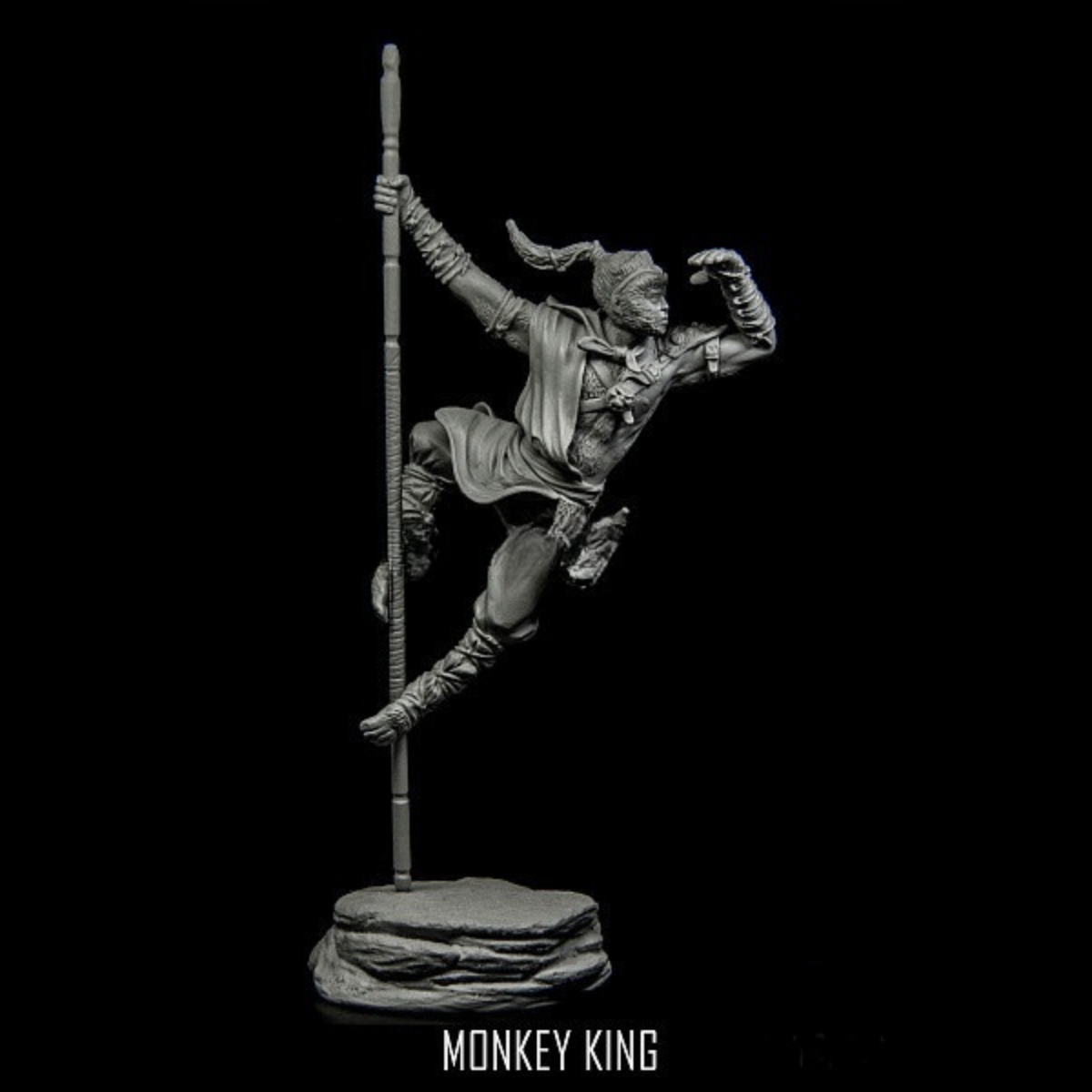 resin soldier model GK - Monke - Model Kit Wukong recensie en prijs