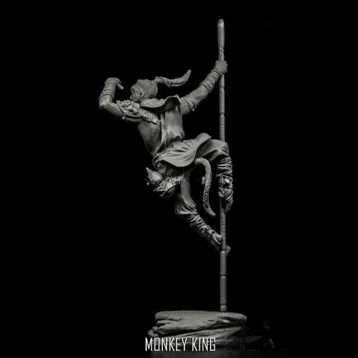 resin soldier model GK - Monke - Model Kit Wukong recensie en prijs