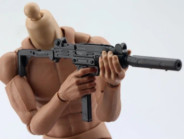 1/6 UZI Submachine Gun Plastic - Model Kit Weapons recensie en prijs