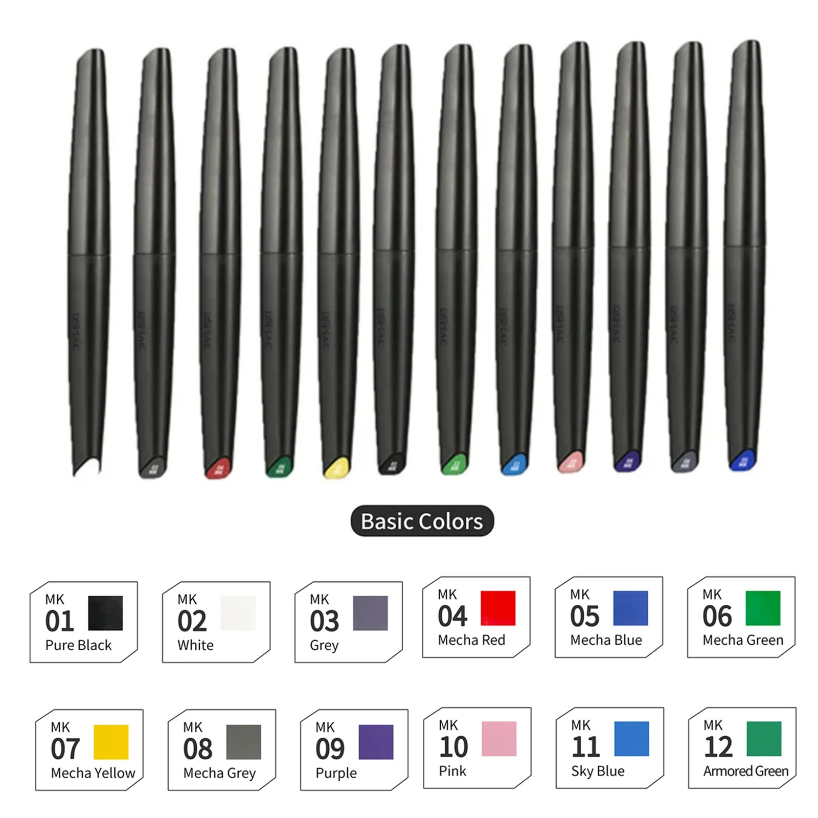DSPIAE Soft Tip Water-based Ma - Model Kit Paint Set recensie en prijs