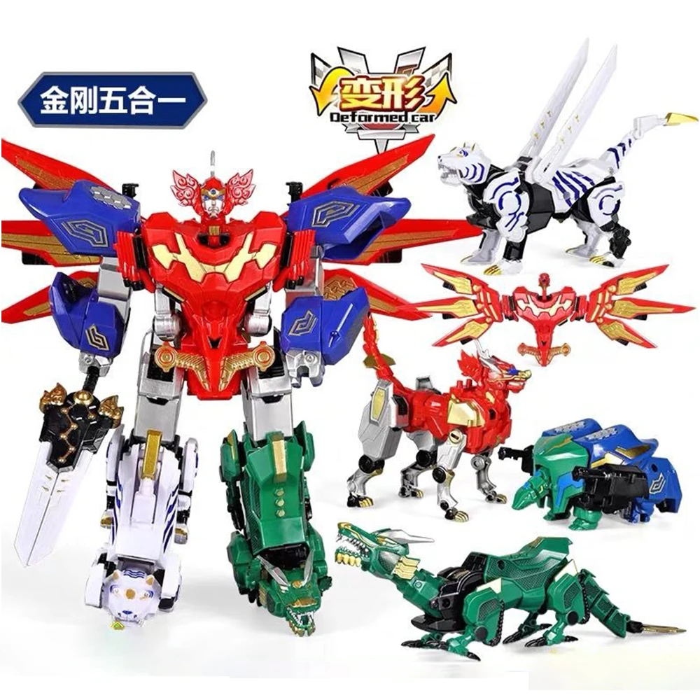 2022 new Children Toys Gifts 5 - Model Kit Megazord recensie en prijs