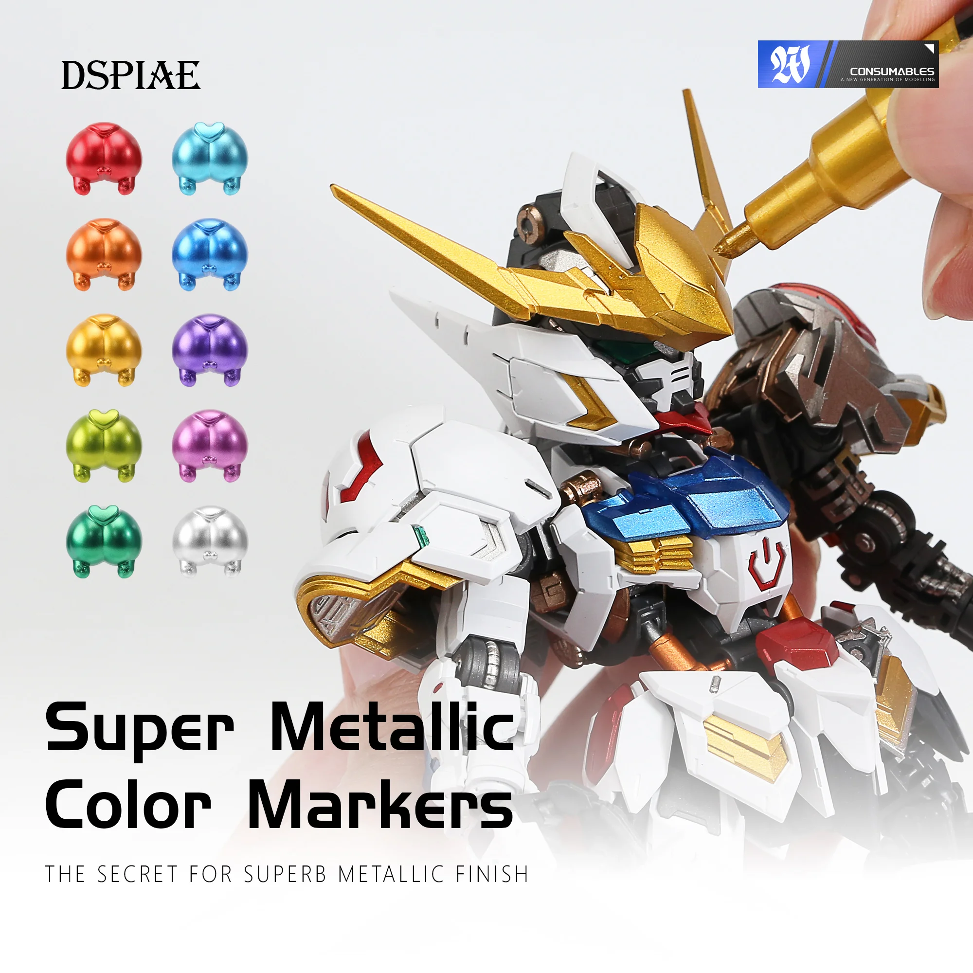 DSPIAE MKA Super Metallic Mark - Model Kit Paint Set recensie en prijs