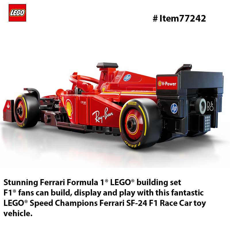 LEGO 77242 Speed Champions Fer - Model Kit F16 recensie en prijs