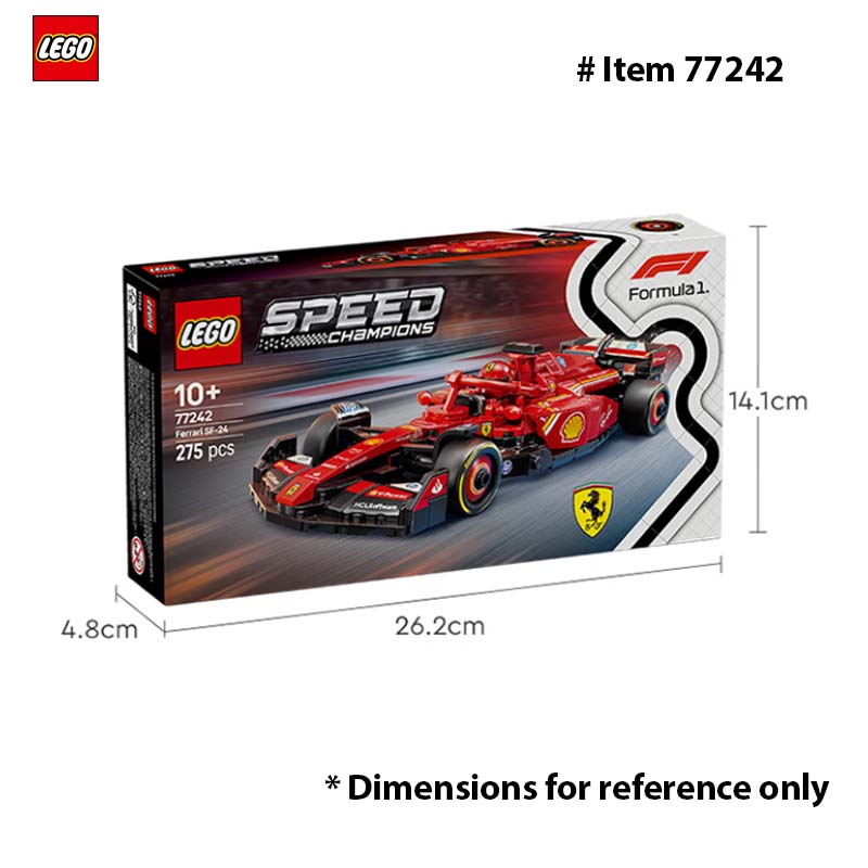 LEGO 77242 Speed Champions Fer - Model Kit F16 recensie en prijs