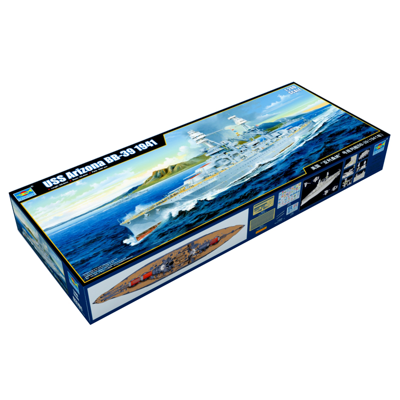 Trumpeter 03701 1/200 Scale US - Model Kit Uss Arizona recensie en prijs