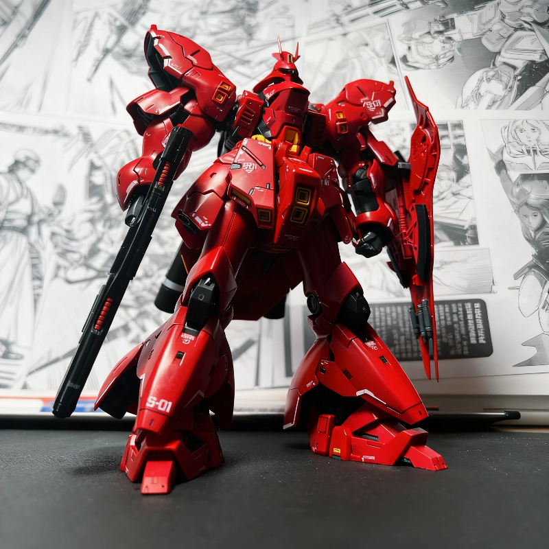 GaoGao RG Sazabi 1/144 Plastic - Model Kit Water Decal recensie en prijs