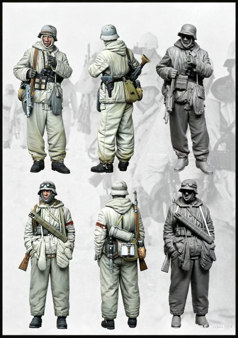 1/35 Scale Die Cast Resin Figu - Model Kit Weapons recensie en prijs