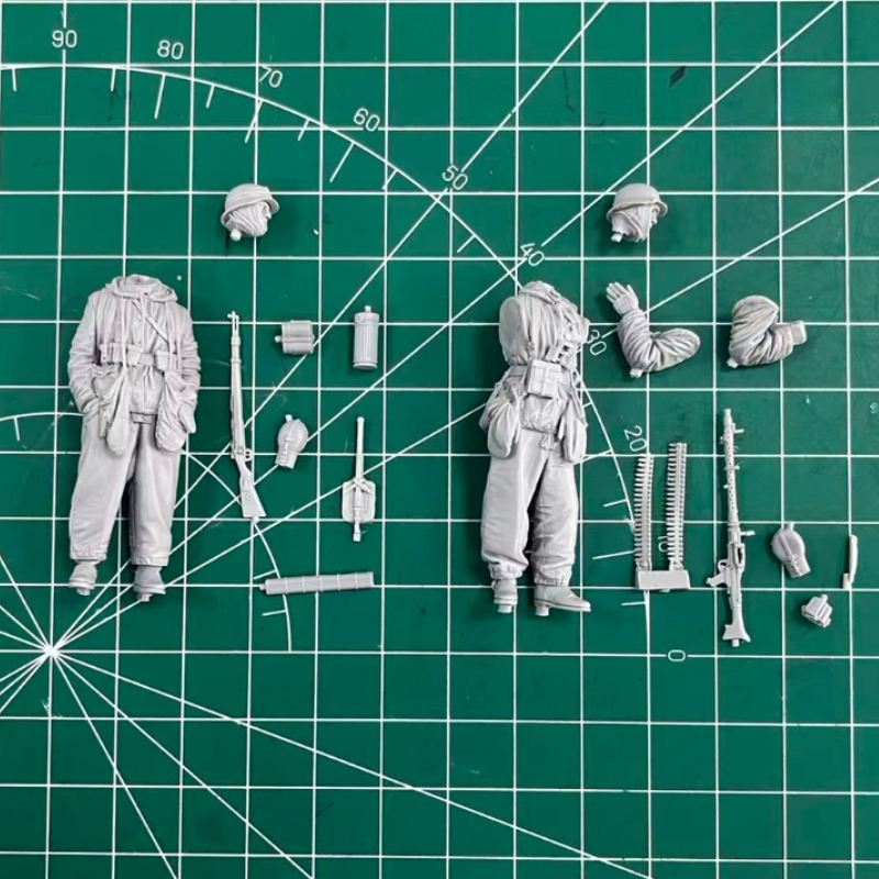 1/35 Scale Die Cast Resin Figu - Model Kit Weapons recensie en prijs