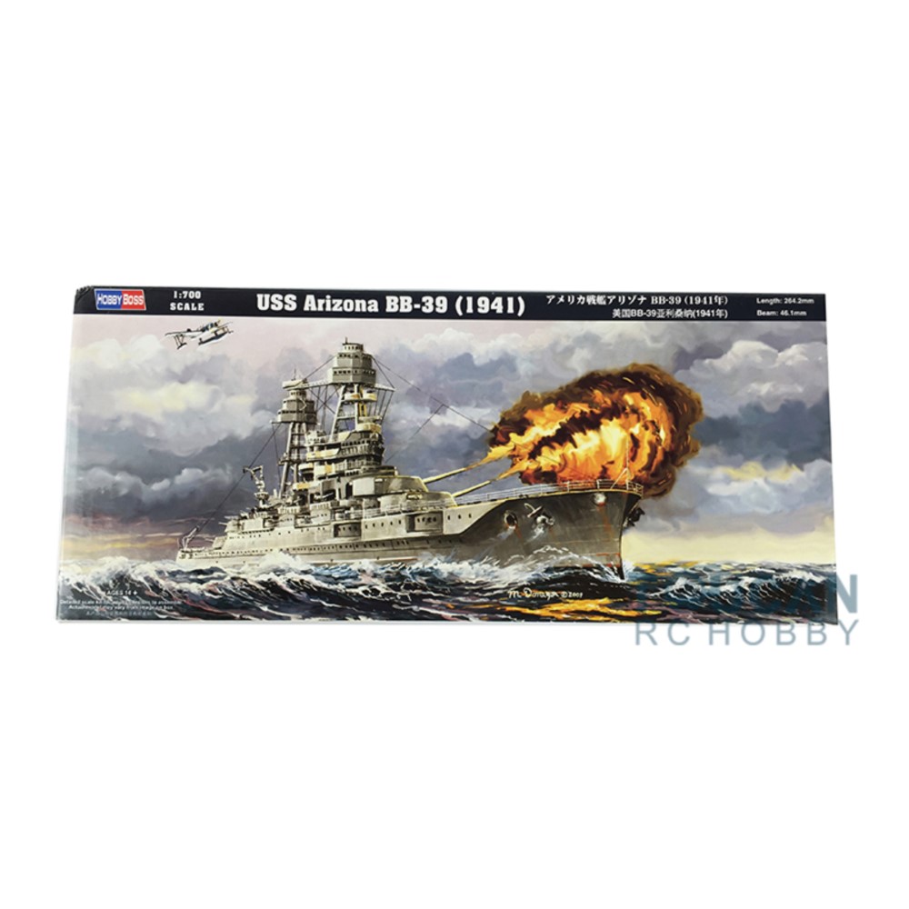 Hobby Boss 83401 1/700 USS Ari - Model Kit Uss Arizona recensie en prijs