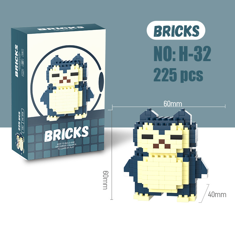 Pokemon Micro Building Blocks  - Model Kit Ixchel recensie en prijs