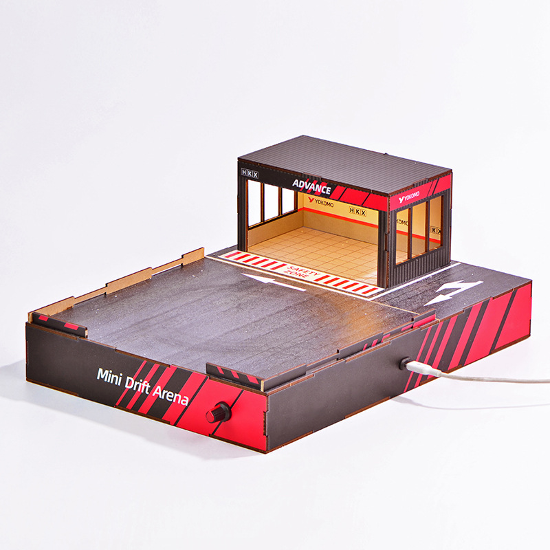 1:64 Scale DIY Drift Track Dio - Model Kit Ixchel recensie en prijs