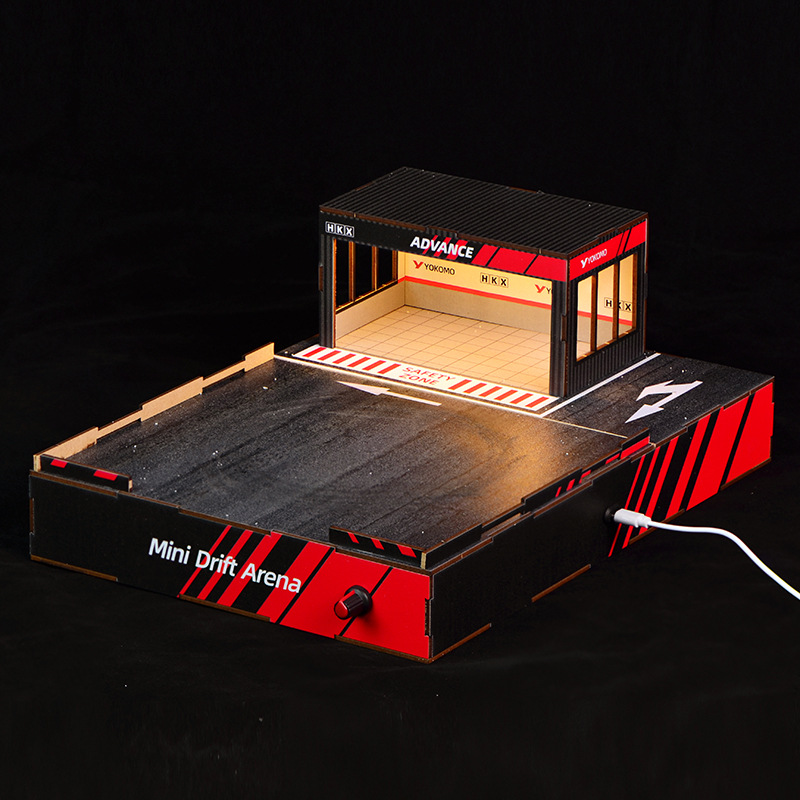 1:64 Scale DIY Drift Track Dio - Model Kit Ixchel recensie en prijs