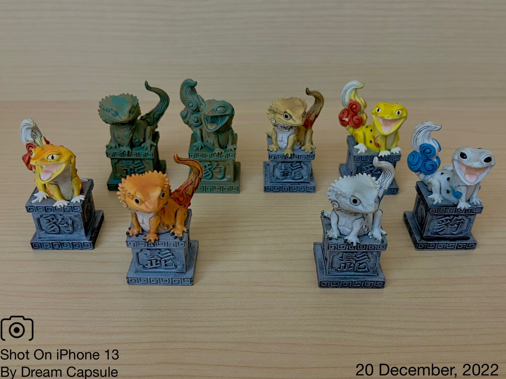 Qualia capsule gashapon toys c - Model Kit Lizard recensie en prijs