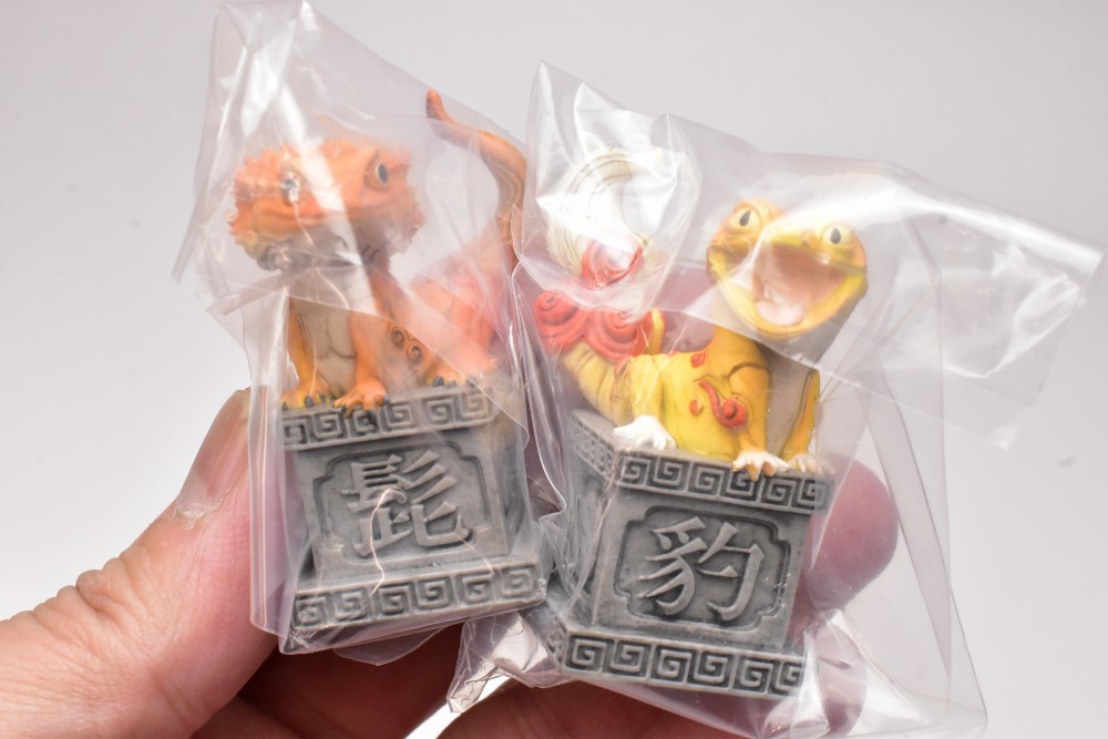 Qualia capsule gashapon toys c - Model Kit Lizard recensie en prijs