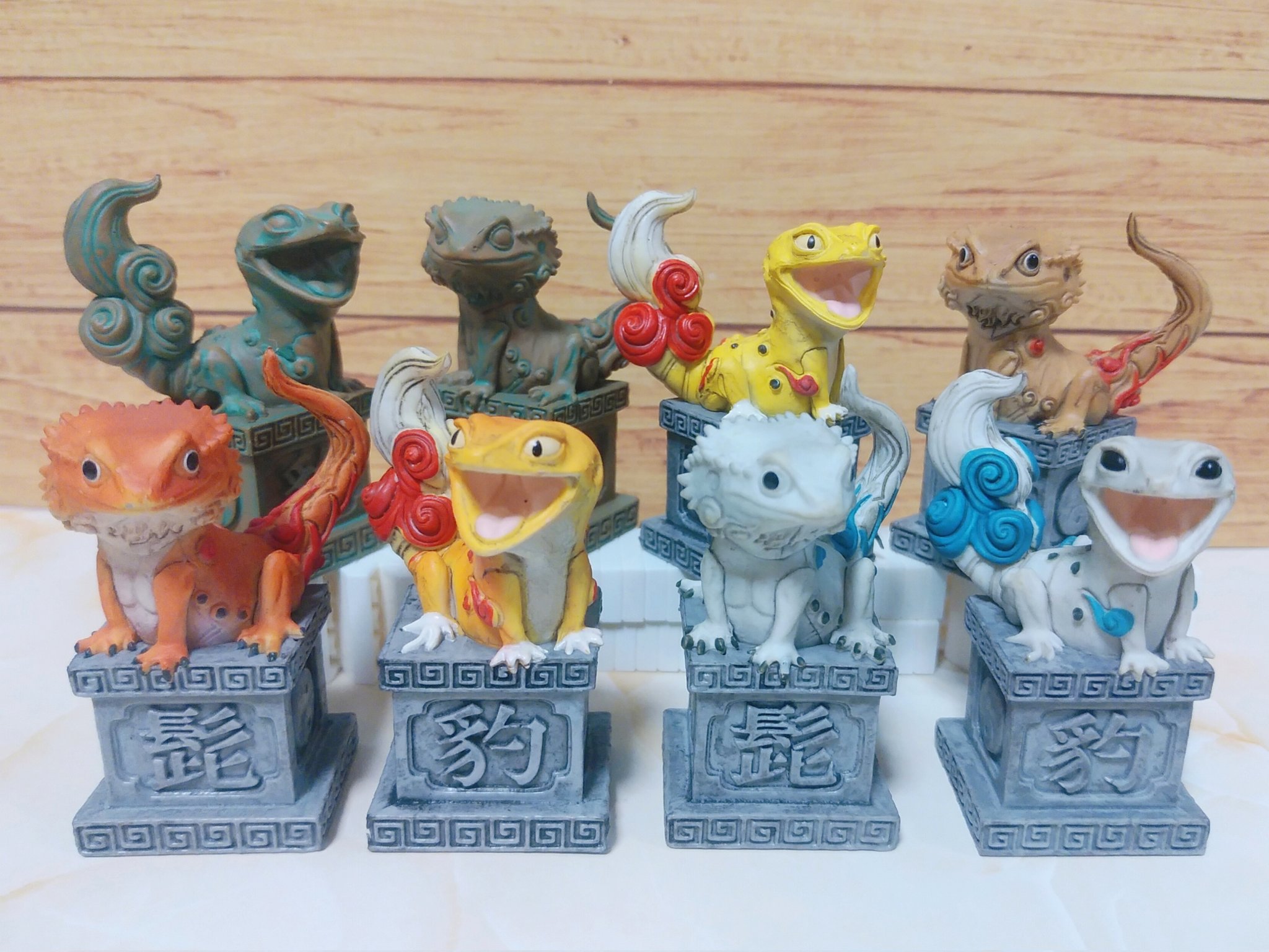 Qualia capsule gashapon toys c - Model Kit Lizard recensie en prijs