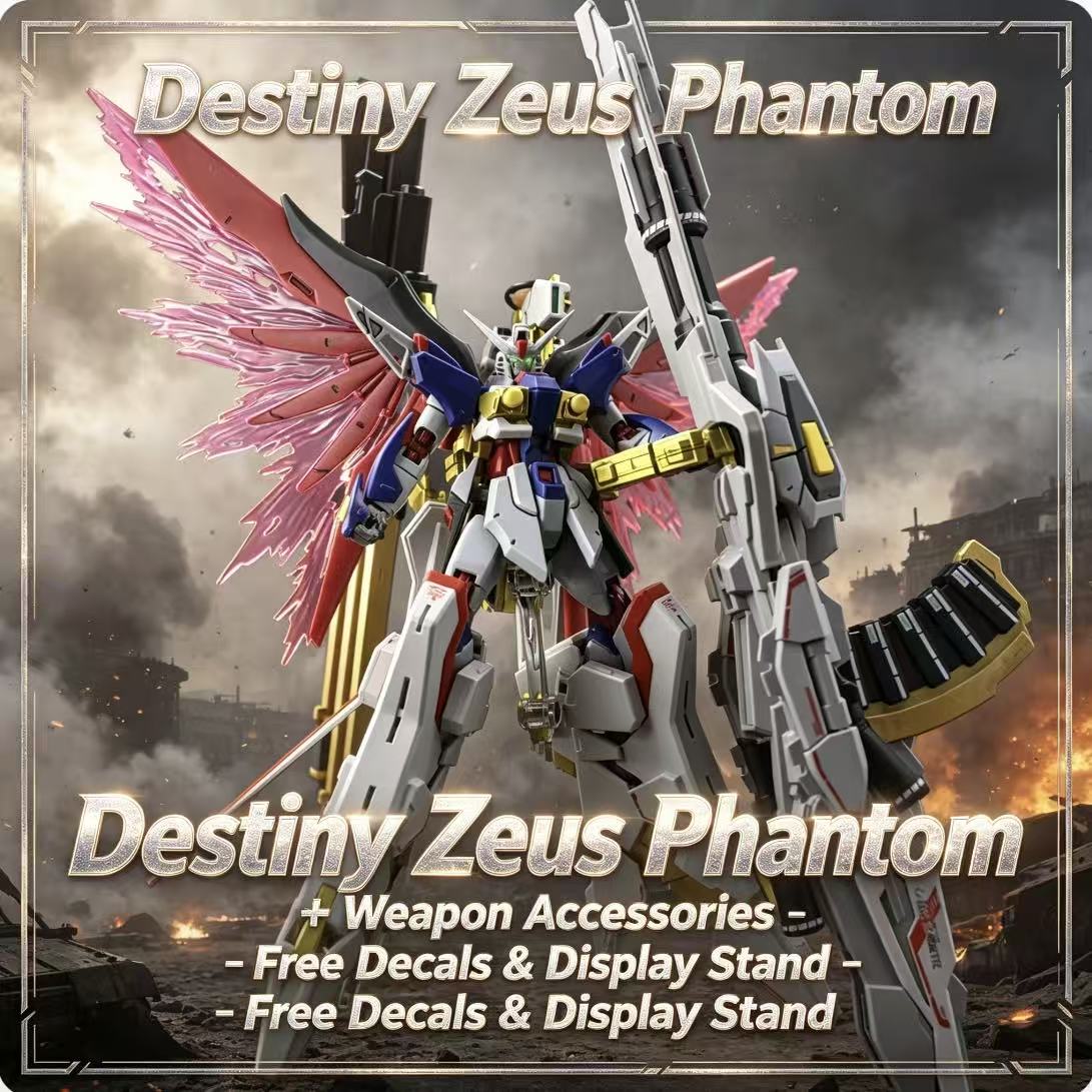 258 HG Gaogao Ares Phantom Set - Model Kit Zeus recensie en prijs