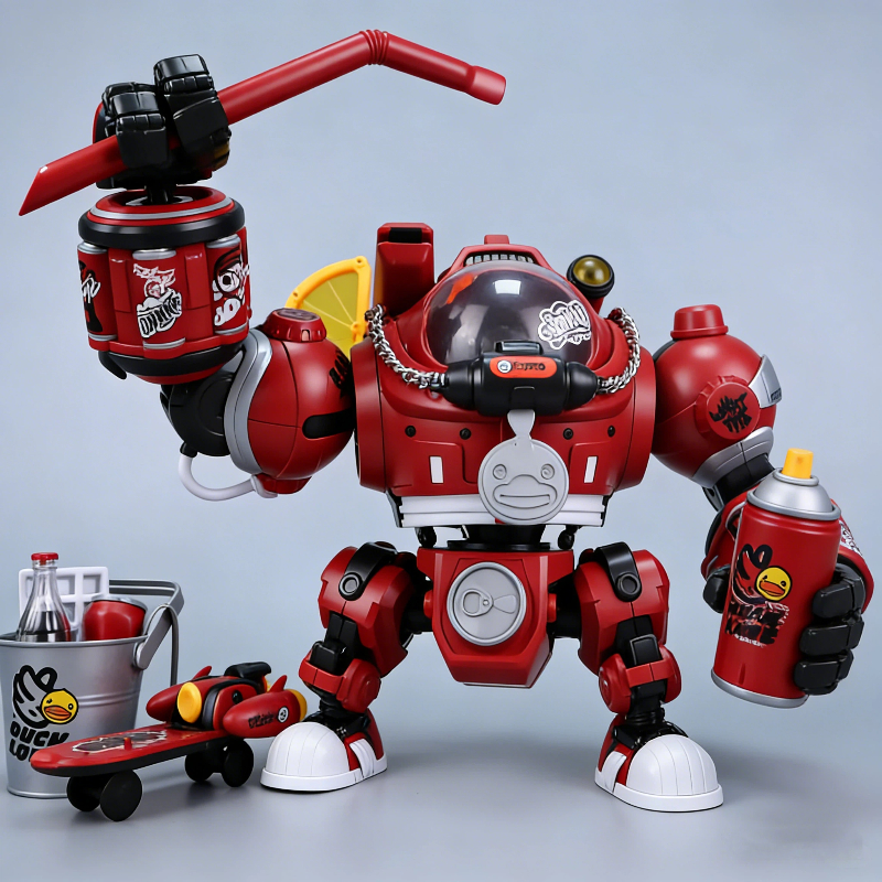 B.Duck Hiphop Duck 21cm Mecha  - Model Kit Water Decal recensie en prijs