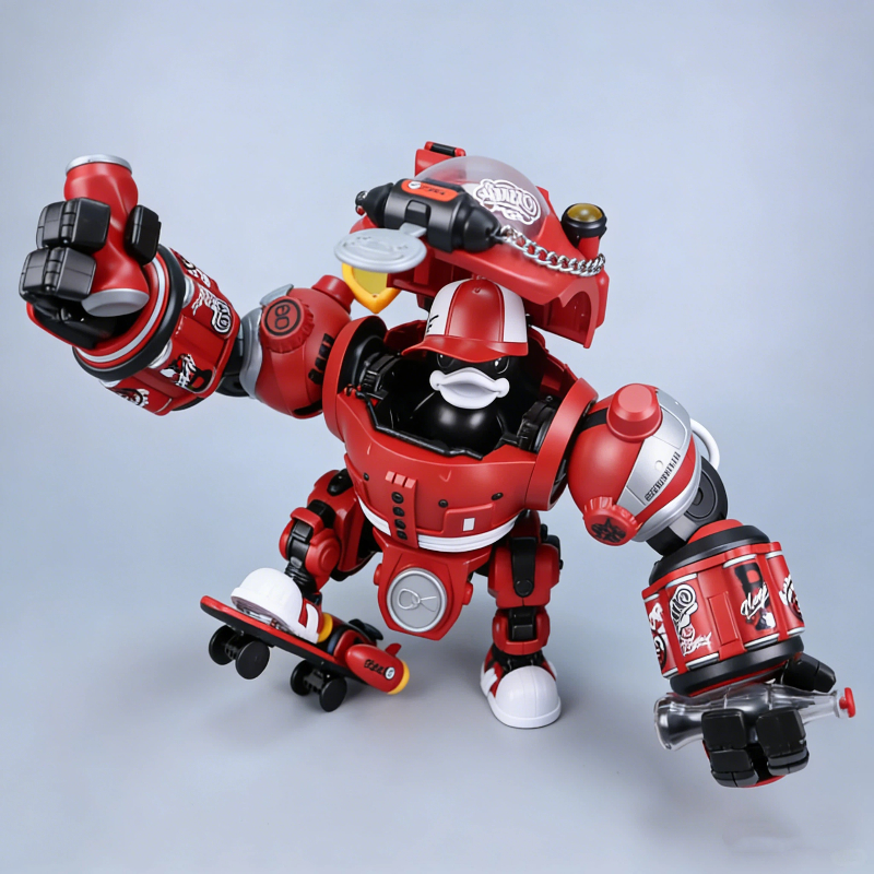 B.Duck Hiphop Duck 21cm Mecha  - Model Kit Water Decal recensie en prijs