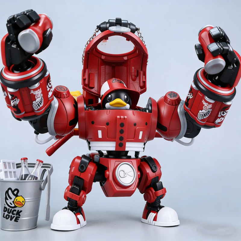 B.Duck Hiphop Duck 21cm Mecha  - Model Kit Water Decal recensie en prijs