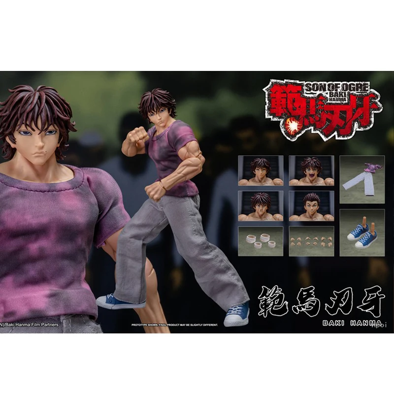 17cm Baki Hanma Anime Figure C - Model Kit Baki recensie en prijs