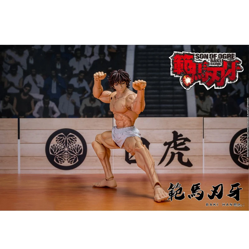 17cm Baki Hanma Anime Figure C - Model Kit Baki recensie en prijs