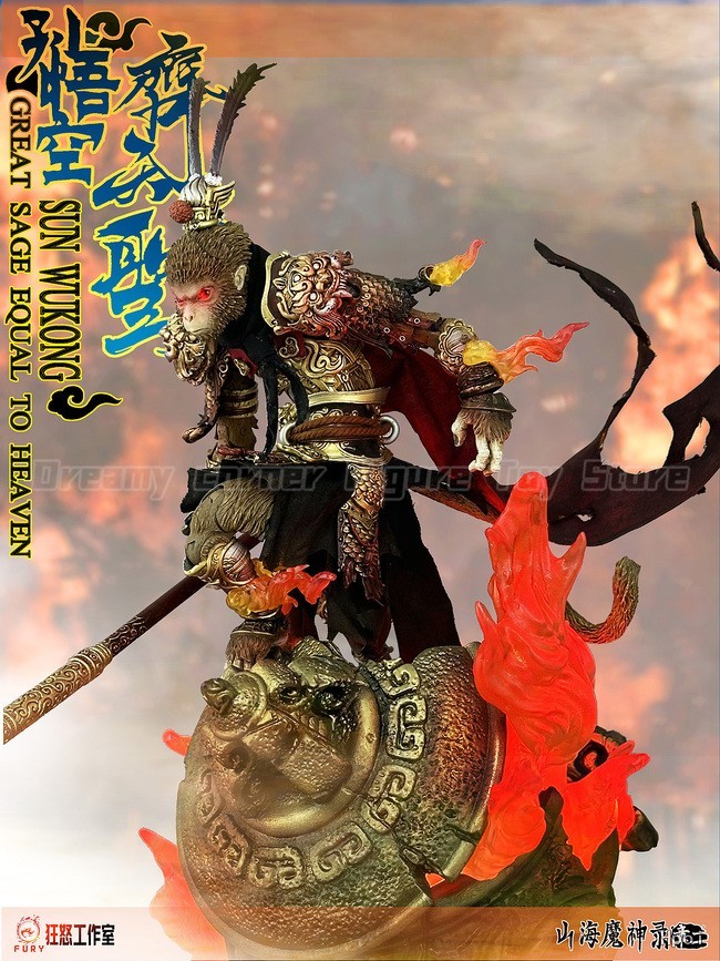 【In Stock】Original FURY TOYS S - Model Kit Wukong recensie en prijs