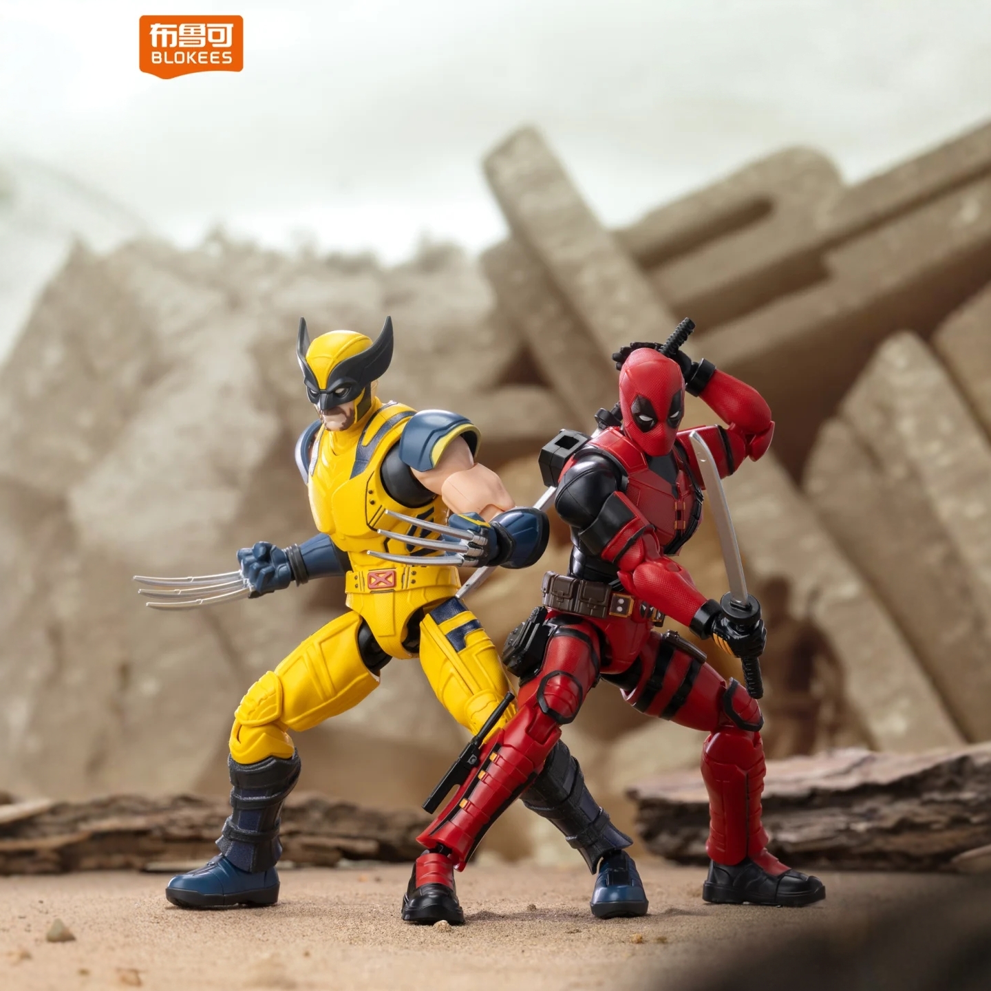 Original BLOKEES Deadpool & Wo - Model Kit Wolverine recensie en prijs